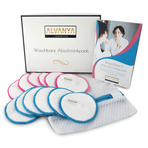 Ein komplettes Set der ALVANYA Cosmetics Make-up Entferner