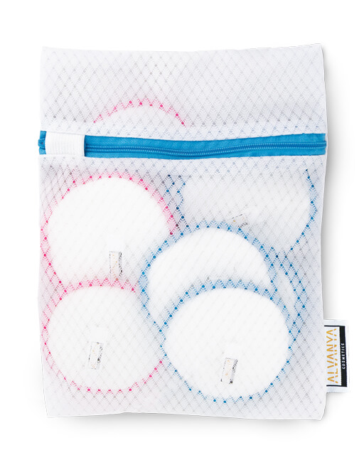 ALVANYA Waschnetz voller Pads